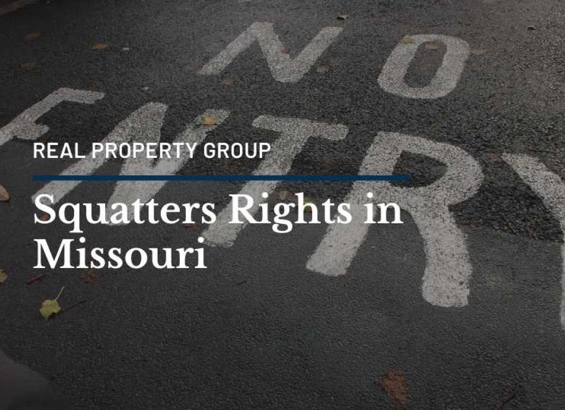 Squatters Rights in Missouri: A Guide