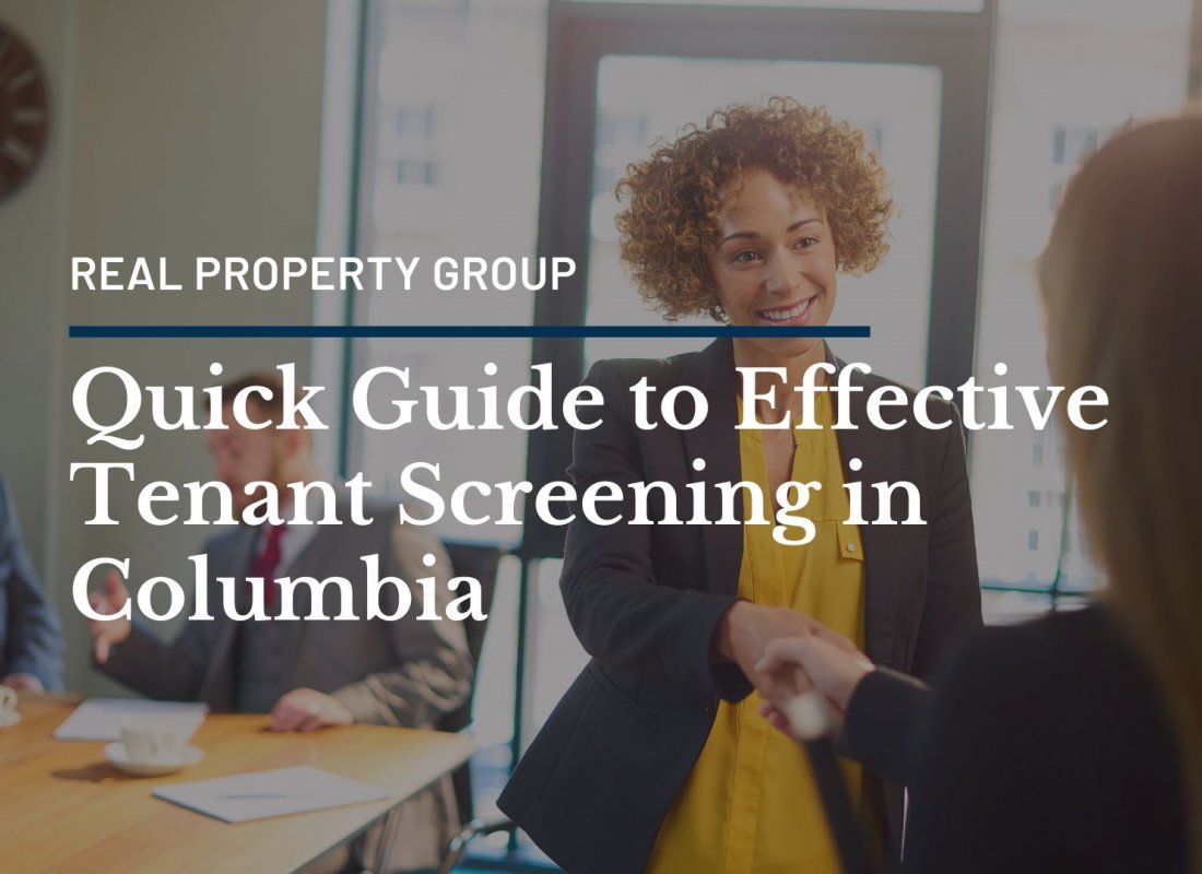 Quick Guide to Effective Tenant Screening in Columbia