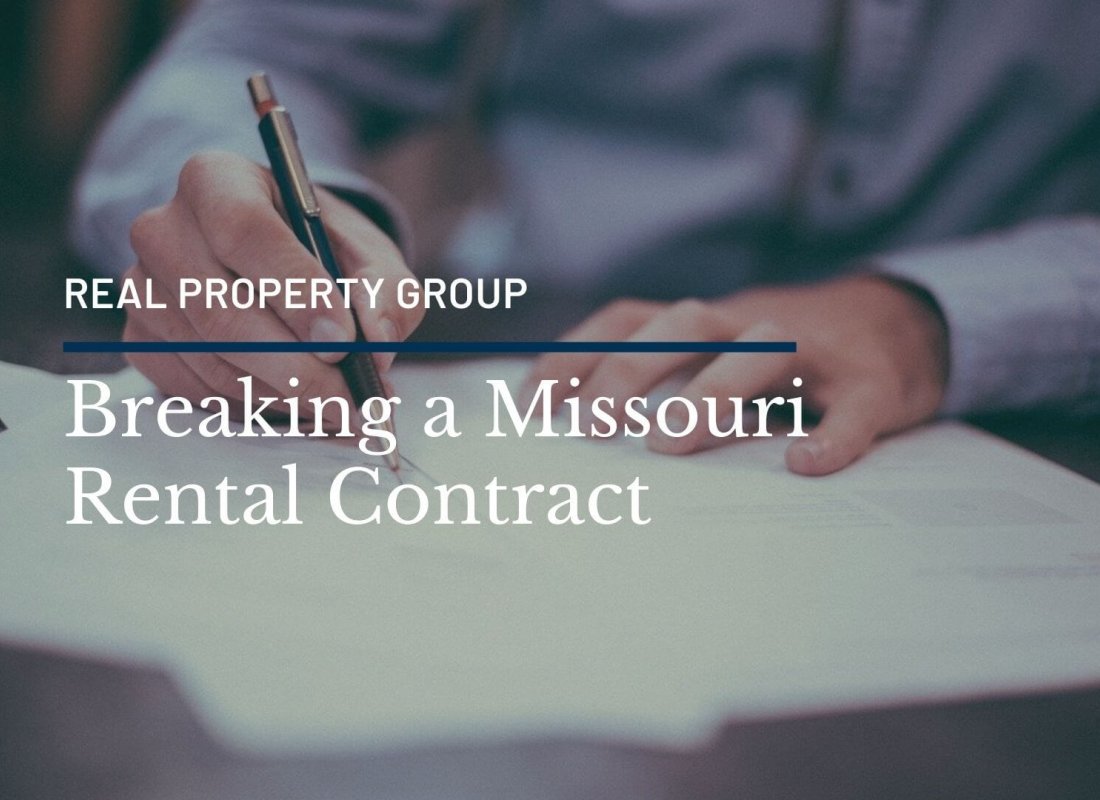 Breaking a Missouri Rental Contract