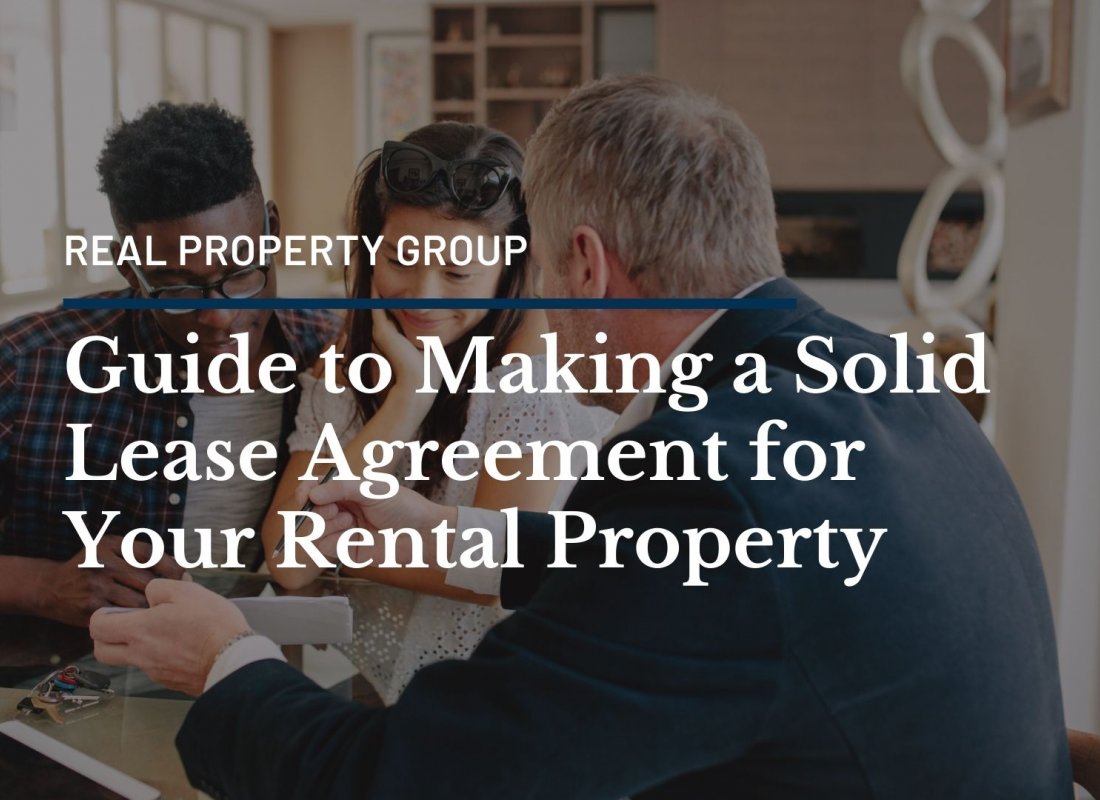 Guide to Making a Solid Lease Agreement for Your Rental Property